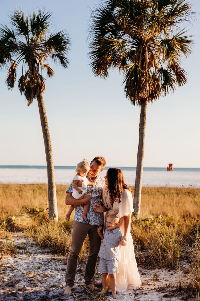 siesta key florida family photo session