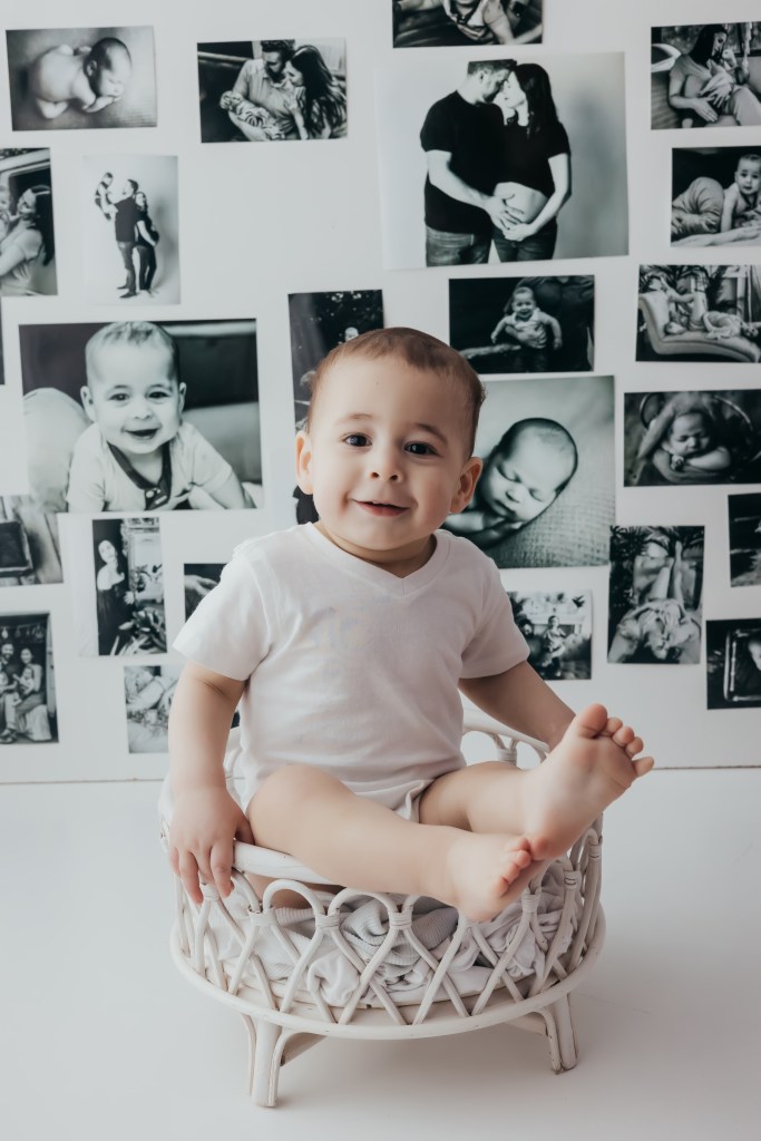 first birthday photos. Metro detroit baby photographer